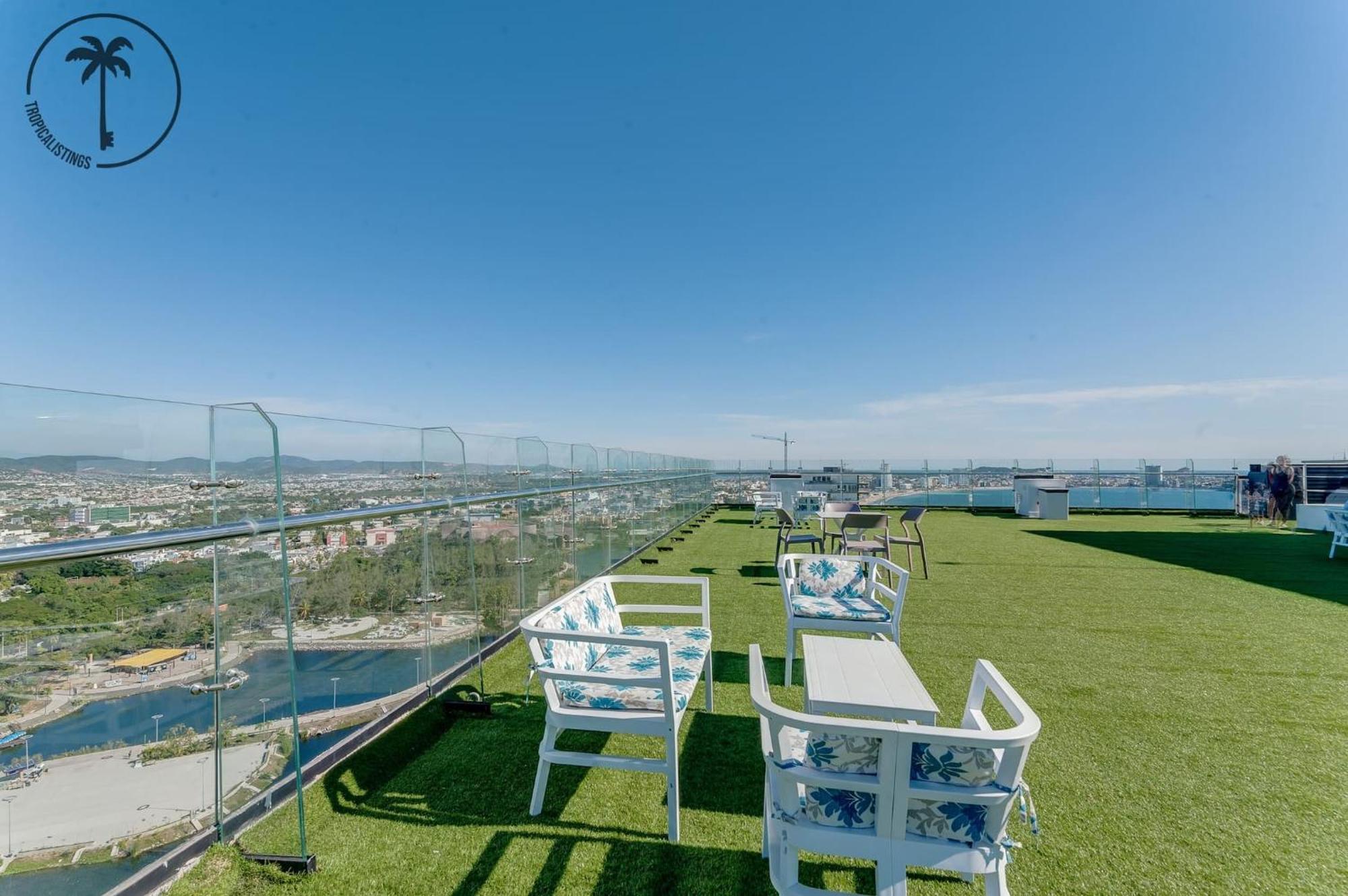 マサトランTerraza Con Vista Al Mar, Bbq Y Piscinaアパートメント エクステリア 写真